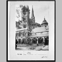 Ostteile vom Kreuzgang aus, Aufn. 1920, Foto Marburg.jpg